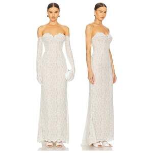Bronx and Banco Kiera Gown Lace Party Formal Bridal Wedding Gala Black Tie 4